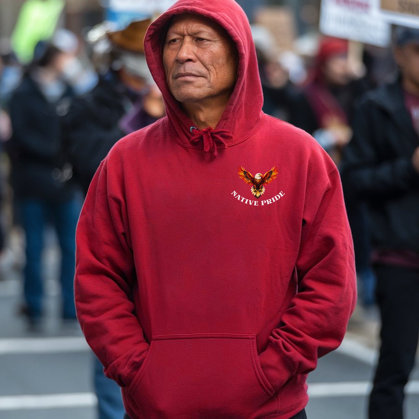 Native Pride - 250 Years of America "Thousands of Years of Native American" - Two Sides