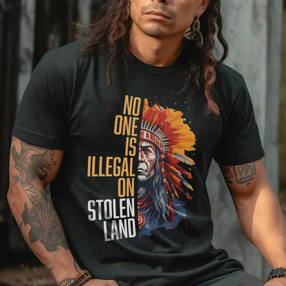 NO ONE IS ILLEGAL ON STOLEN LAND