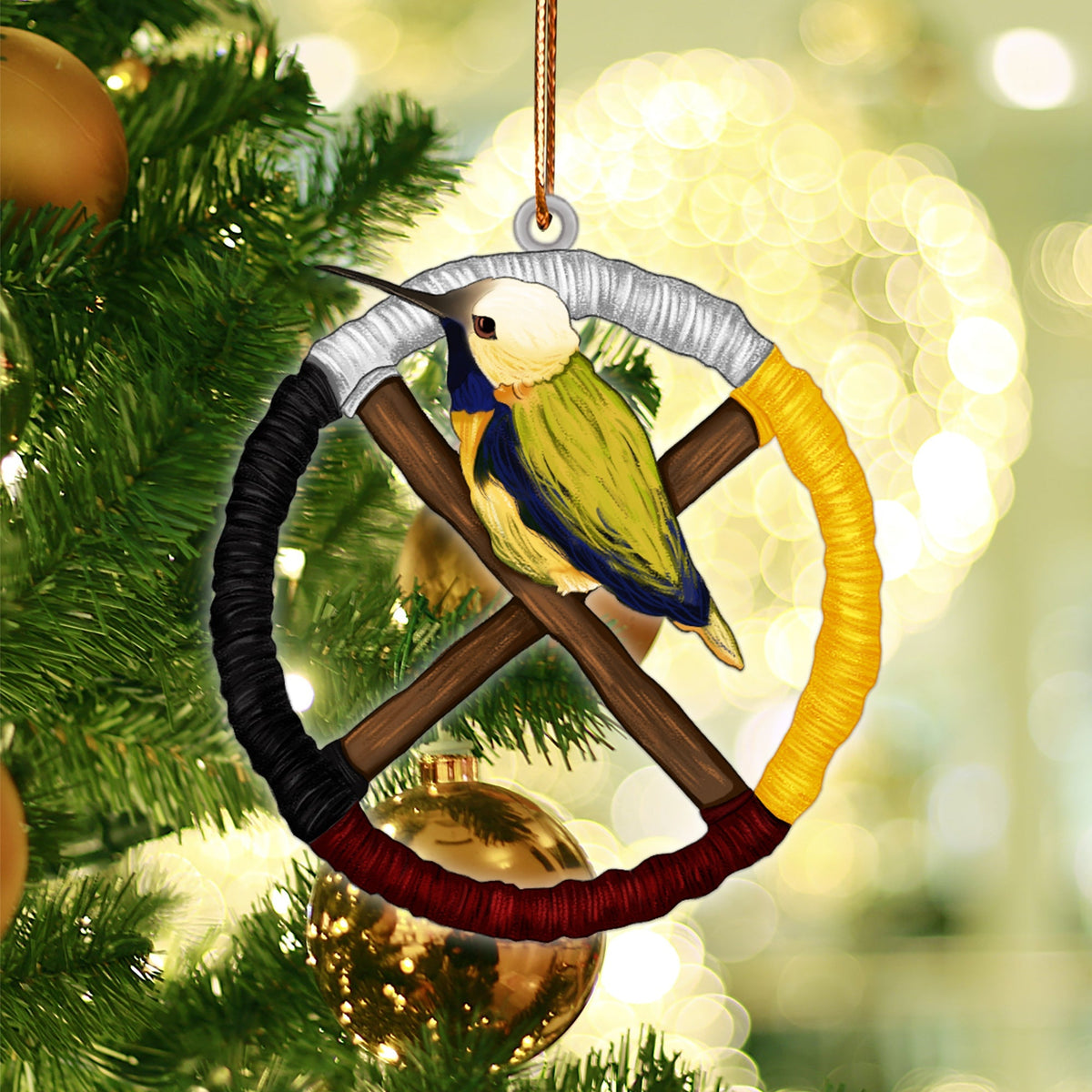 Humming Bird Native American - Unique Christmas Gift Decor Flat Acrylic