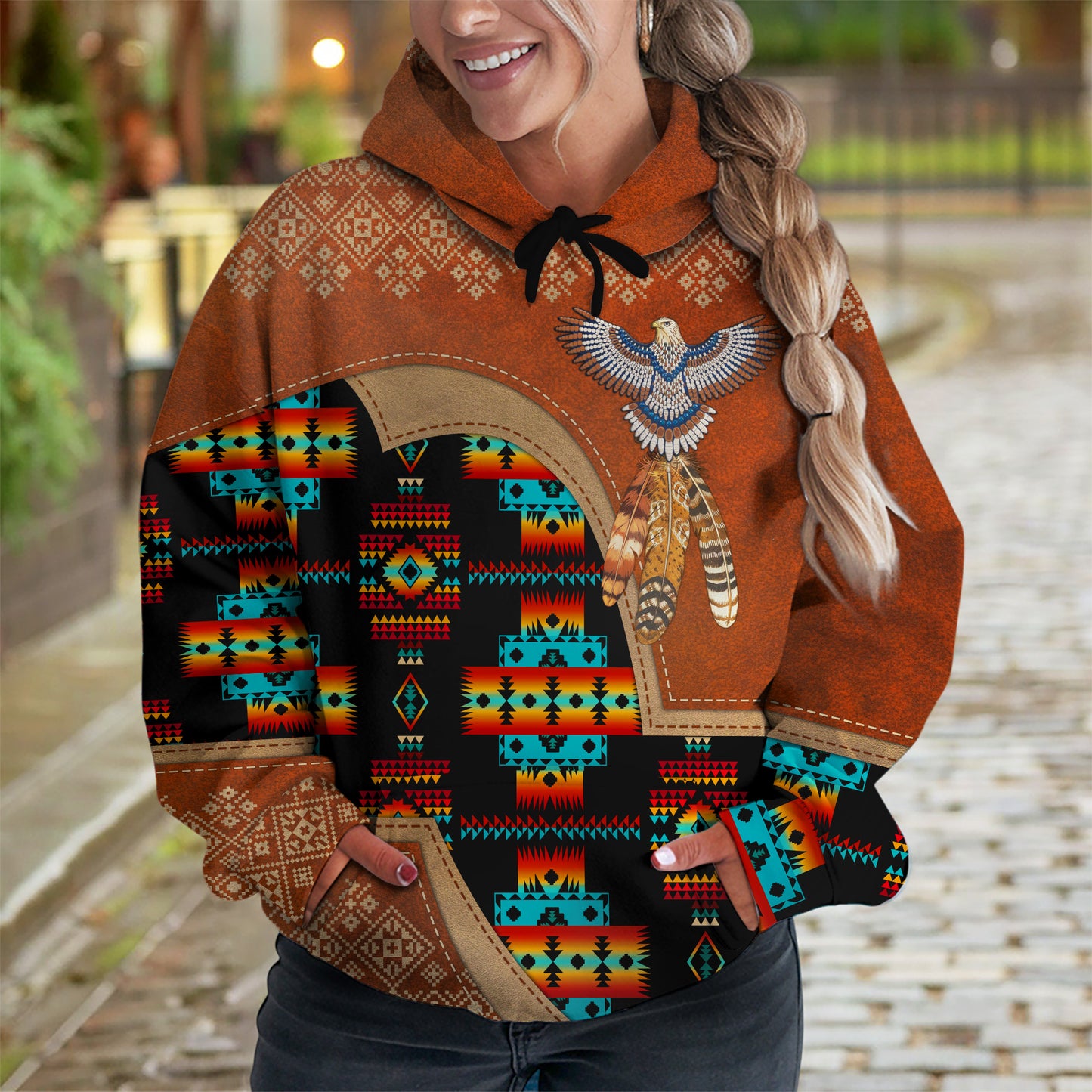 Native Spirit Eagle Spirit Hoodie – Tribal Heritage