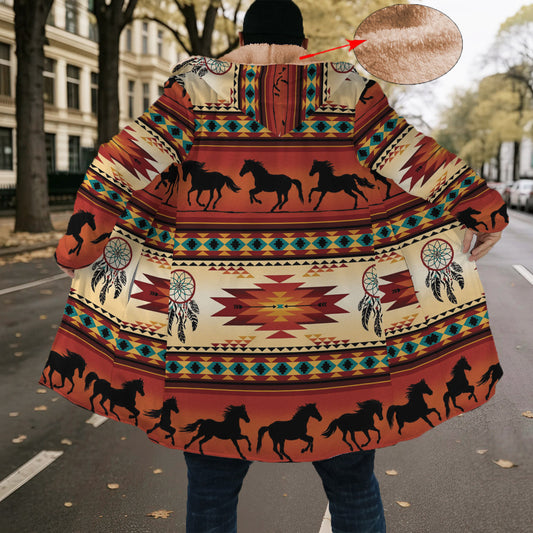 Horse Pattern Native Cloak WCS