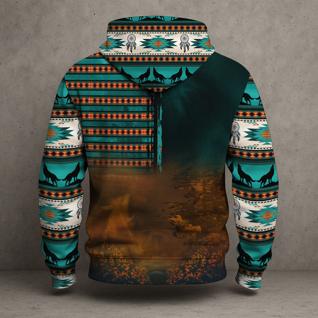 Echoes of the Ancestors – The Chief Spirit 3D Hoodie, Honoring Native Roots