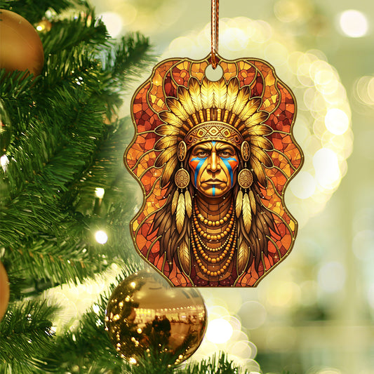 The Guardian Chief – Spirit of Wisdom Ornament Acrylic