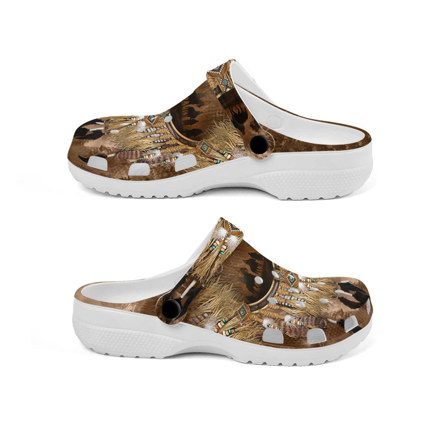 Native Spirit Clogs – Walk with Strength & Heritage