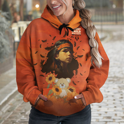 Every Child Matters For Orange Shirt Day 3D Hoodie