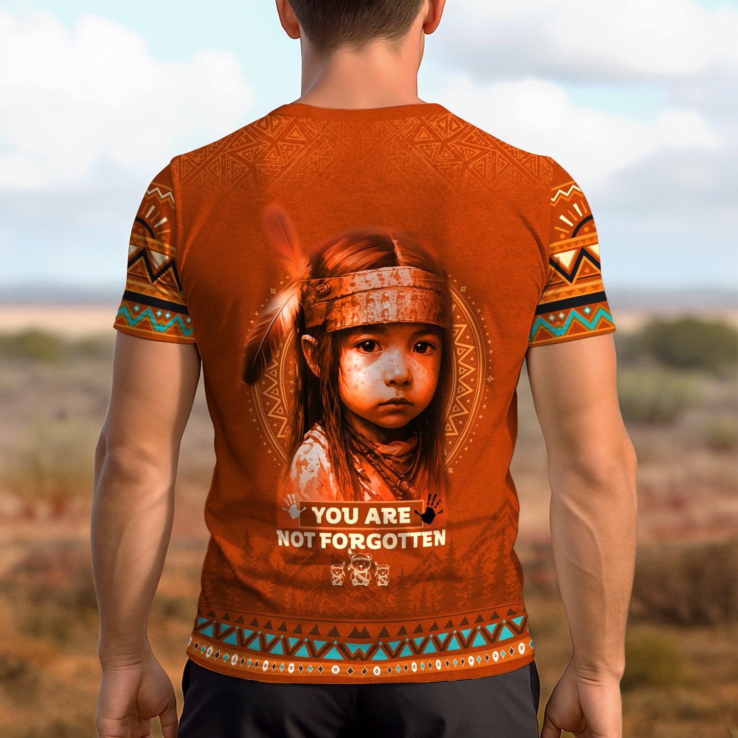 Every Child Matters Hummingbird You Are Not Forgotten 3D Shirt