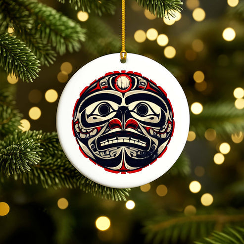 The Seven Laws Teachings Ceramic Ornament - Unique Holiday Decor