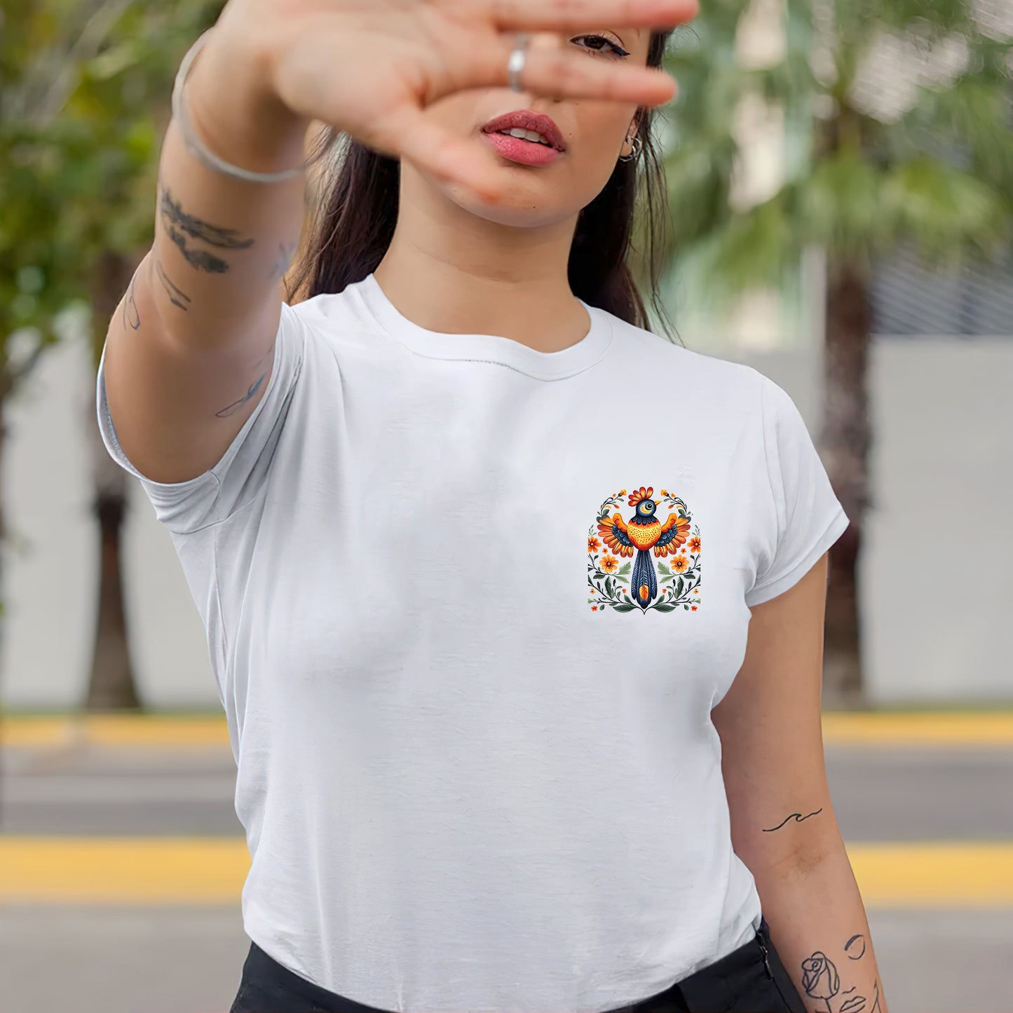 NO ONE IS ILLEGAL ON STOLEN LAND. WE WALK ON NATIVE LAND - Two Sides