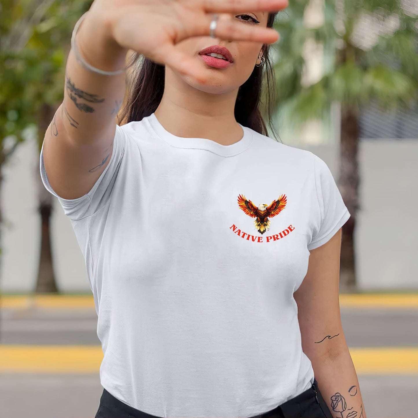 Native Pride - 250 Years of America "Thousands of Years of Native American" - Two Sides