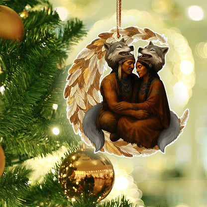 Spirit of the Wolves Chief  - Unique Christmas Gift Decor Flat Acrylic