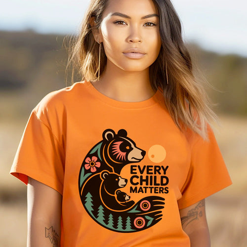 Every Child Matters Bear Family Unisex T-shirt/Hoodie/Sweatshirt