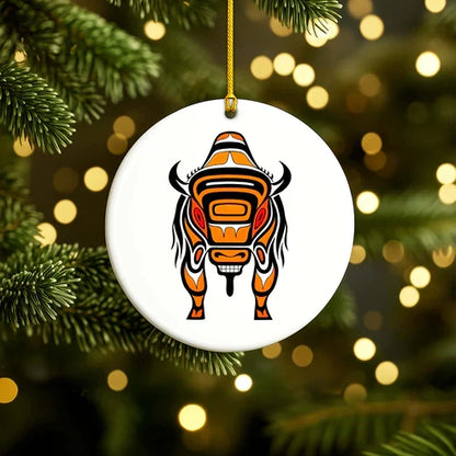 The Seven Laws Teachings Ceramic Ornament - Unique Holiday Decor