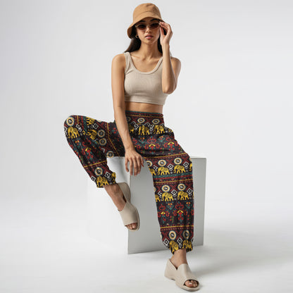 Elephant Harem Pants – Yoga Boho Clothes with Pockets 23