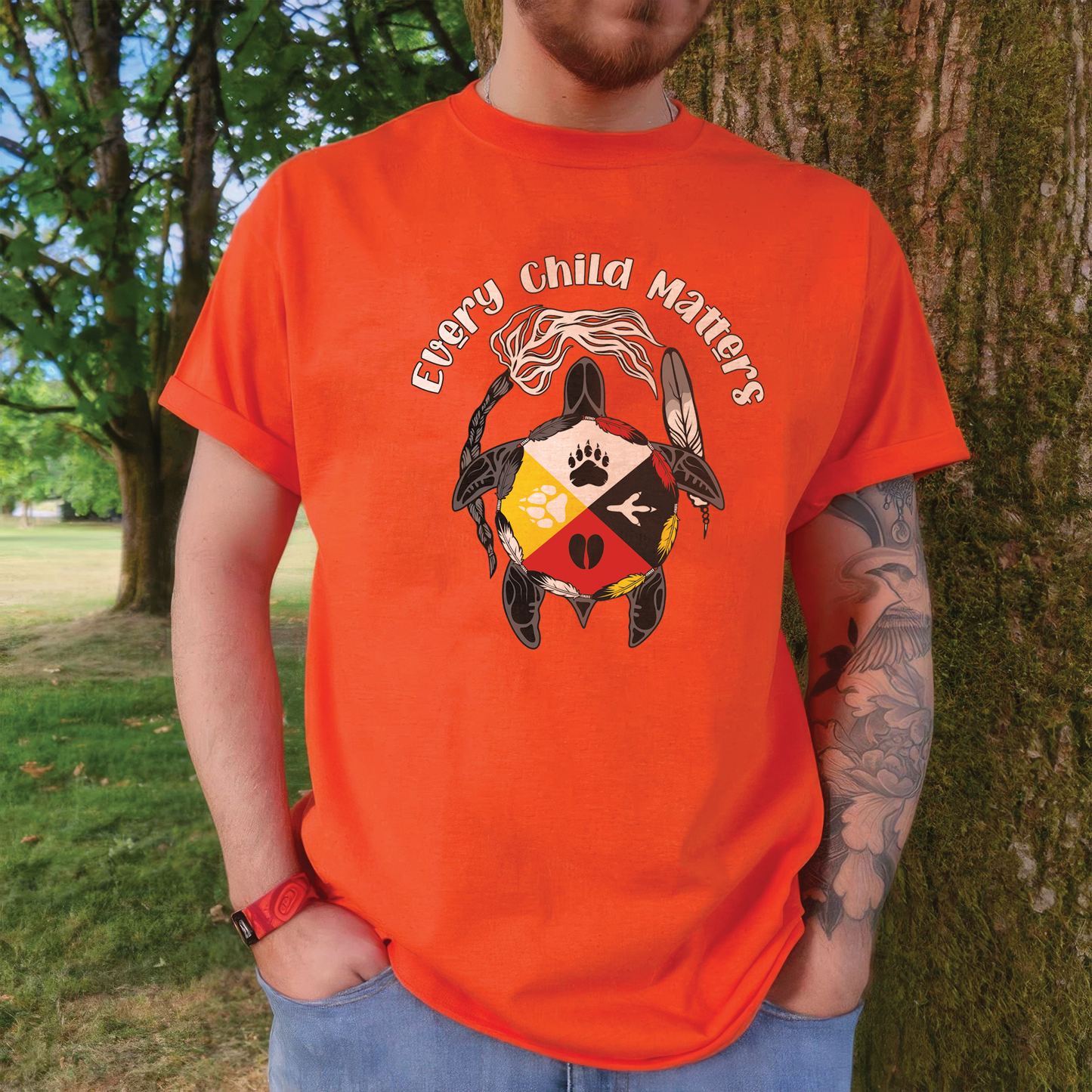 Every Child Matters For Orange Shirt Day Unisex T-Shirt/Hoodie/Sweatshirt 143