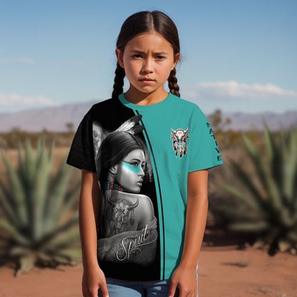 3D T-Shirt  Native Woman