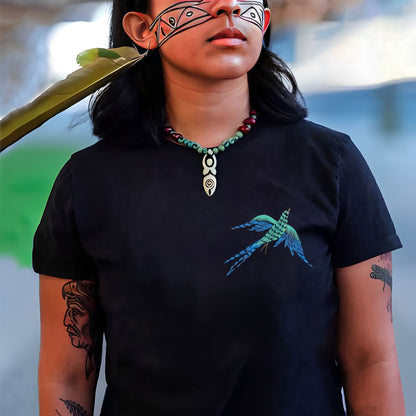 NO ONE IS ILLEGAL ON STOLEN LAND. WE WALK ON NATIVE LAND Style 10 - Two Sides