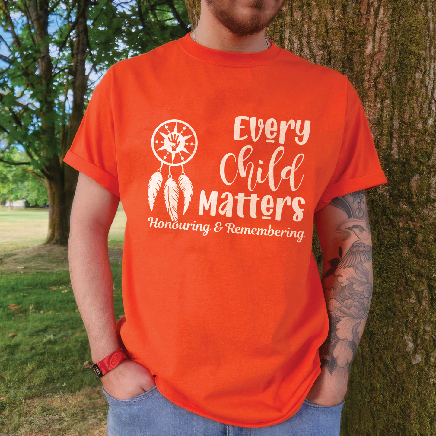 Every Child Matters For Orange Shirt Day Honouring & Remembering Unisex T-Shirt/Hoodie/Sweatshirt