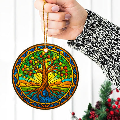 Tree of Life Ornament  Acrylic  – Symbol of Growth, Family & Harmon