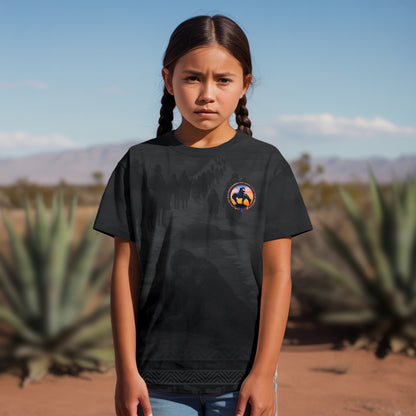 3D T-Shirt "Trail Of Tears 1828 - 1838 125000 Native American Shirt Man Ride Horse