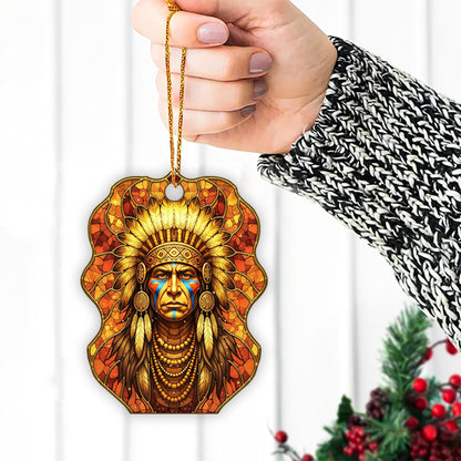 The Guardian Chief – Spirit of Wisdom Ornament Acrylic