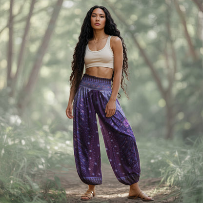 Boho Harem Pants - Yoga Boho Clothes with Pockets