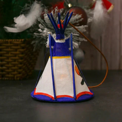 Sunset Hand-Painted Tipi Home Décor