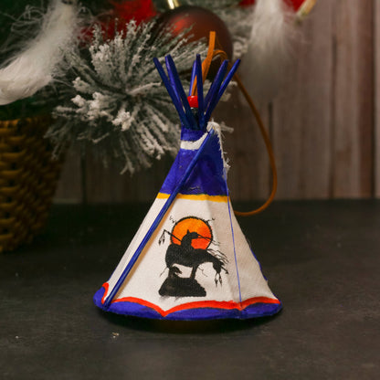 Sunset Hand-Painted Tipi Home Décor