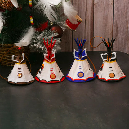Sunset Hand-Painted Tipi Home Décor