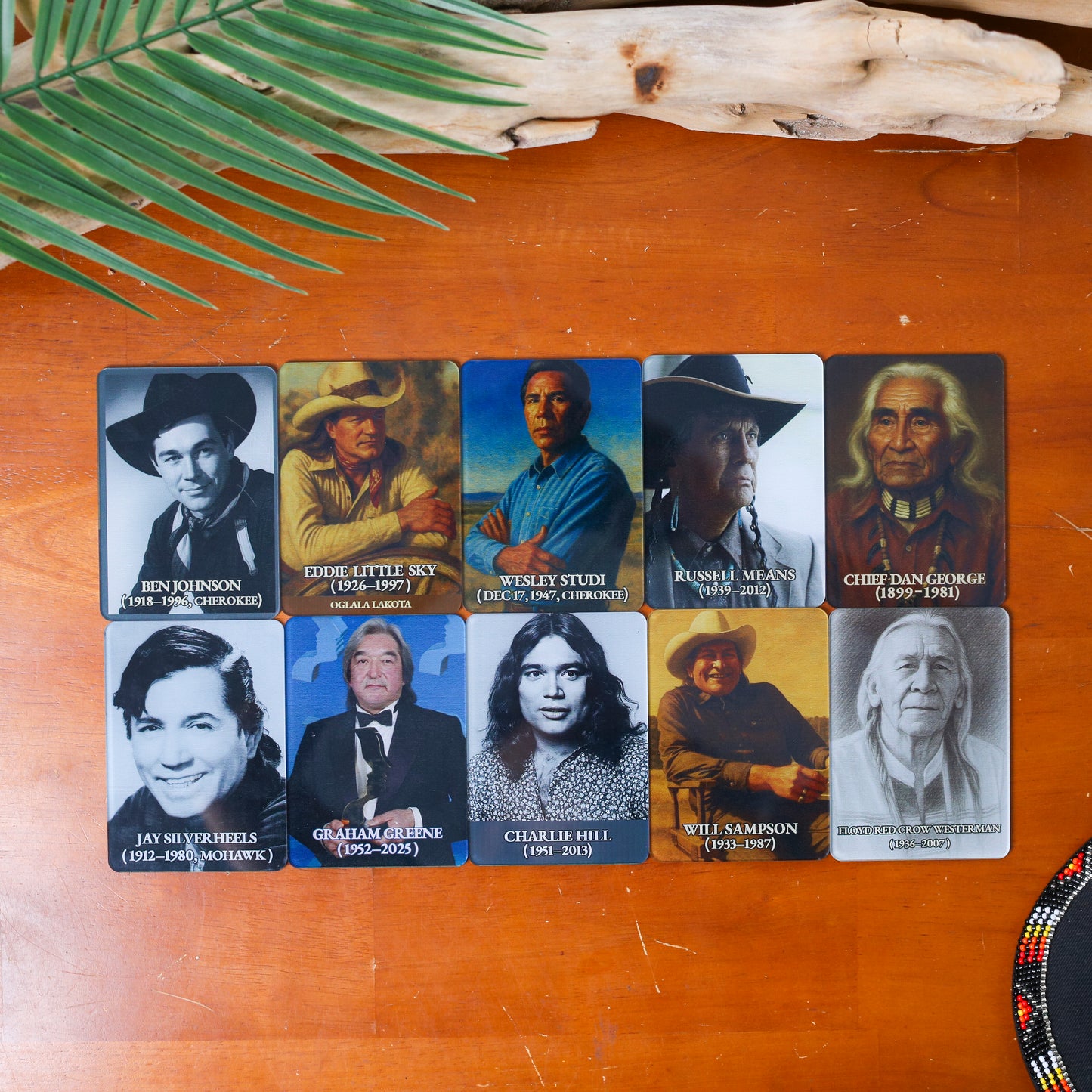 Set of 10 Performer Plastic Cards – – Premium Two-Sided 2.5"x3.5" - 0.1" Thick Durable Plastic