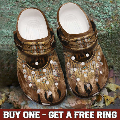 Native Spirit Clogs – Walk with Strength & Heritage