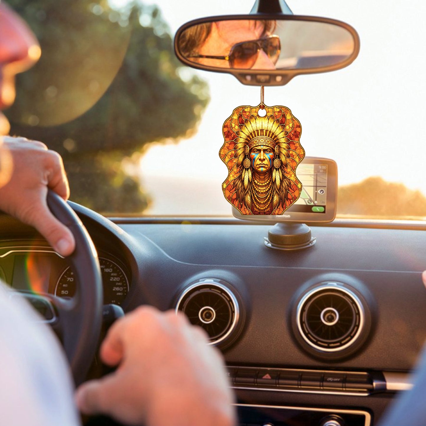 The Guardian Chief – Spirit of Wisdom Ornament Acrylic