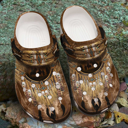 Native Spirit Clogs – Walk with Strength & Heritage