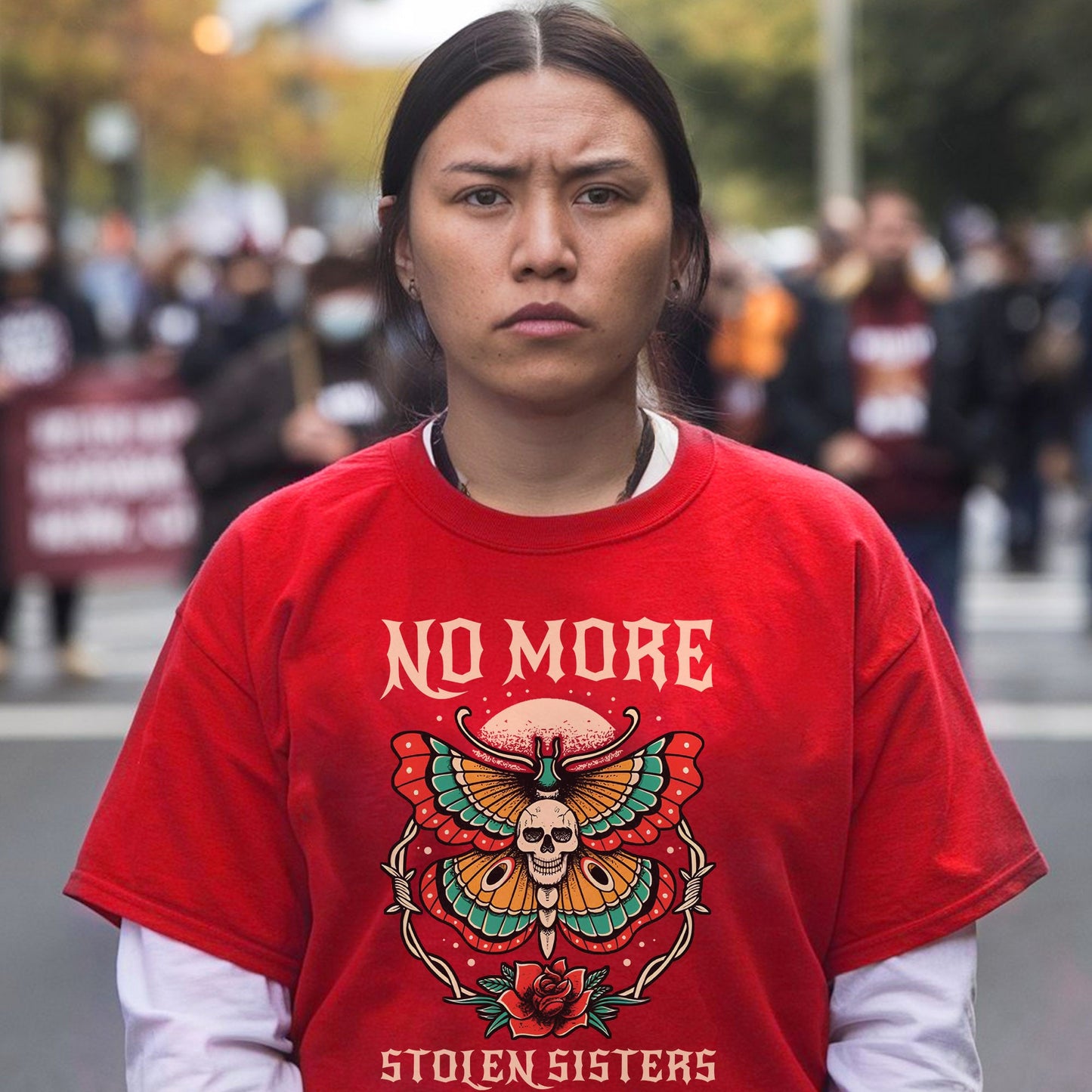 No More Stolen Sisters - Unisex T-Shirt/T-Shirt V-Neck/Hoodie/Sweatshirt