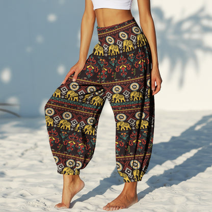 Elephant Harem Pants – Yoga Boho Clothes with Pockets 23