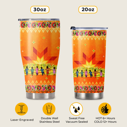 Every Child Matters Kids Together Tumbler - Insulated Coffee Mug