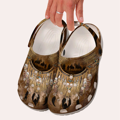 Native Spirit Clogs – Walk with Strength & Heritage