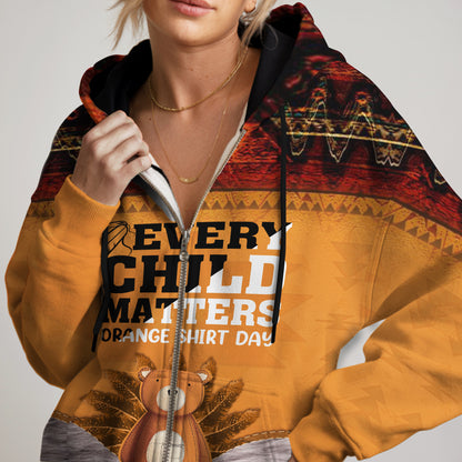 Every Child Matters For Orange Shirt Day 3D Hoodie