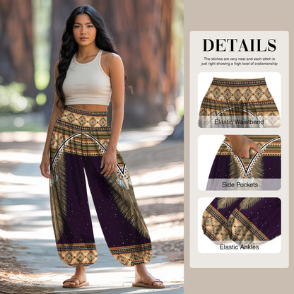 Boho Harem Pants - Yoga Boho Clothes with Pockets