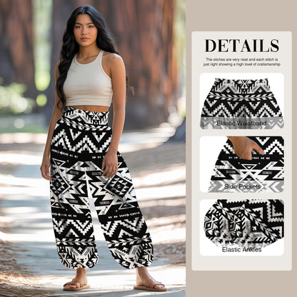 Boho Harem Pants - Yoga Boho Clothes with Pockets 01