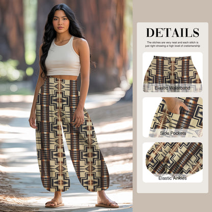 Boho Harem Pants - Yoga Boho Clothes with Pockets 11