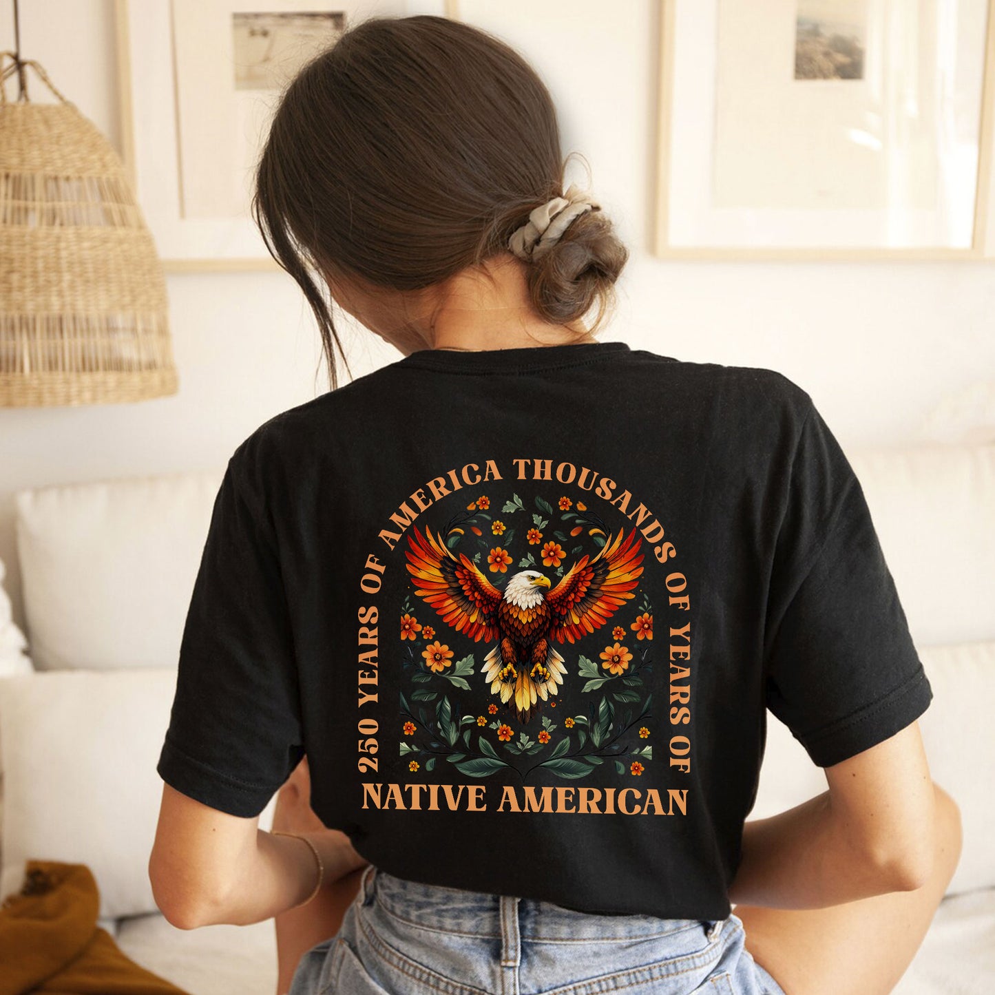 Native Pride - 250 Years of America "Thousands of Years of Native American" - Two Sides