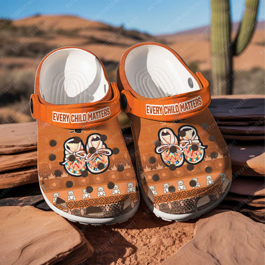 Every Child Matters For Orange Shirt Day 3D Clogs