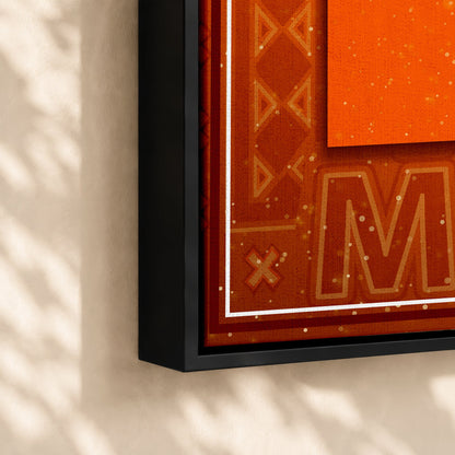 Native American Mother & Children Canvas - Every Child Matters Artwork
