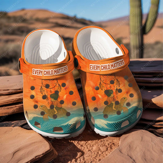 Every Child Matters For Orange Shirt Day 3D Clogs