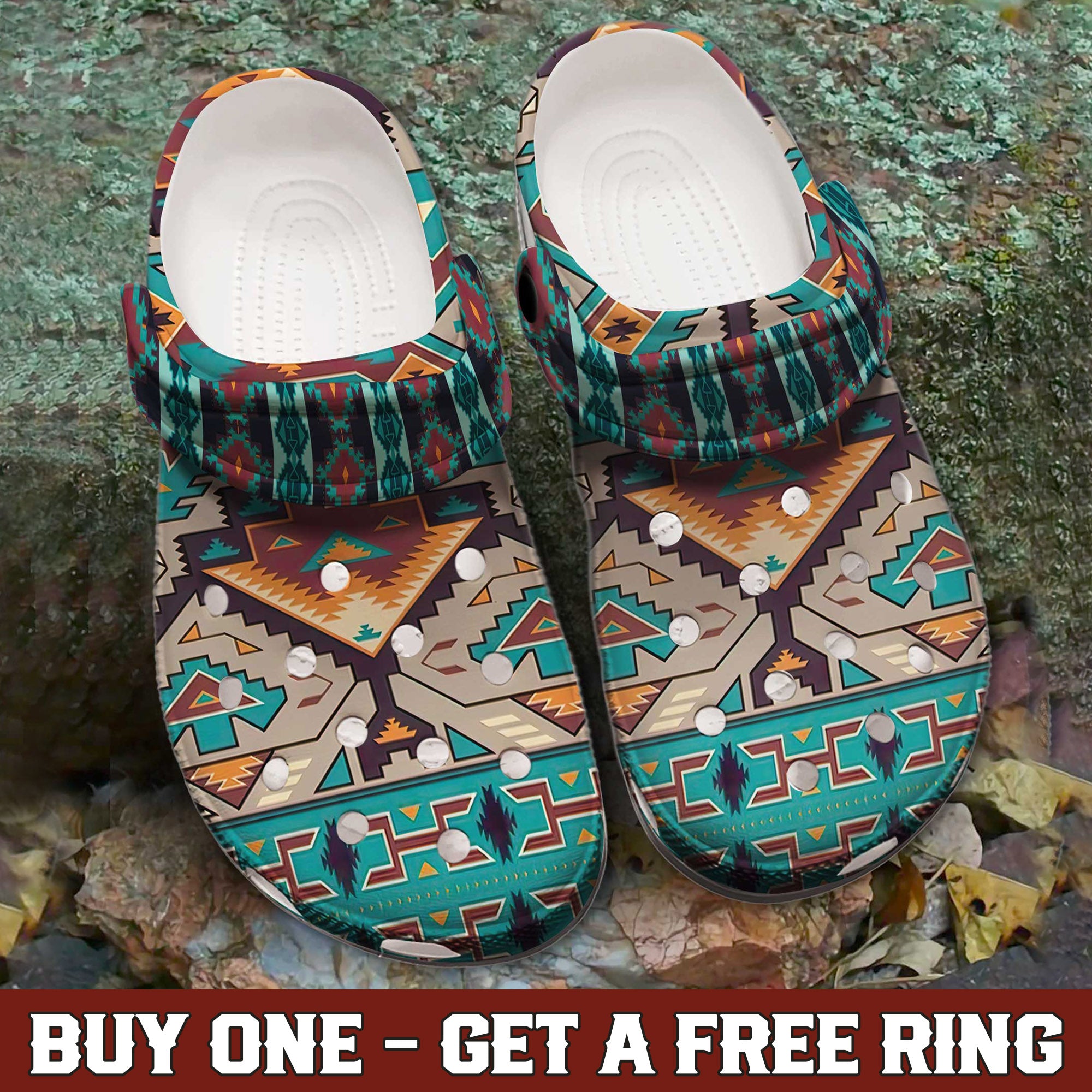 Southwestern Pattern Clogs – Personalized Native Spirit Gift for Loved ...