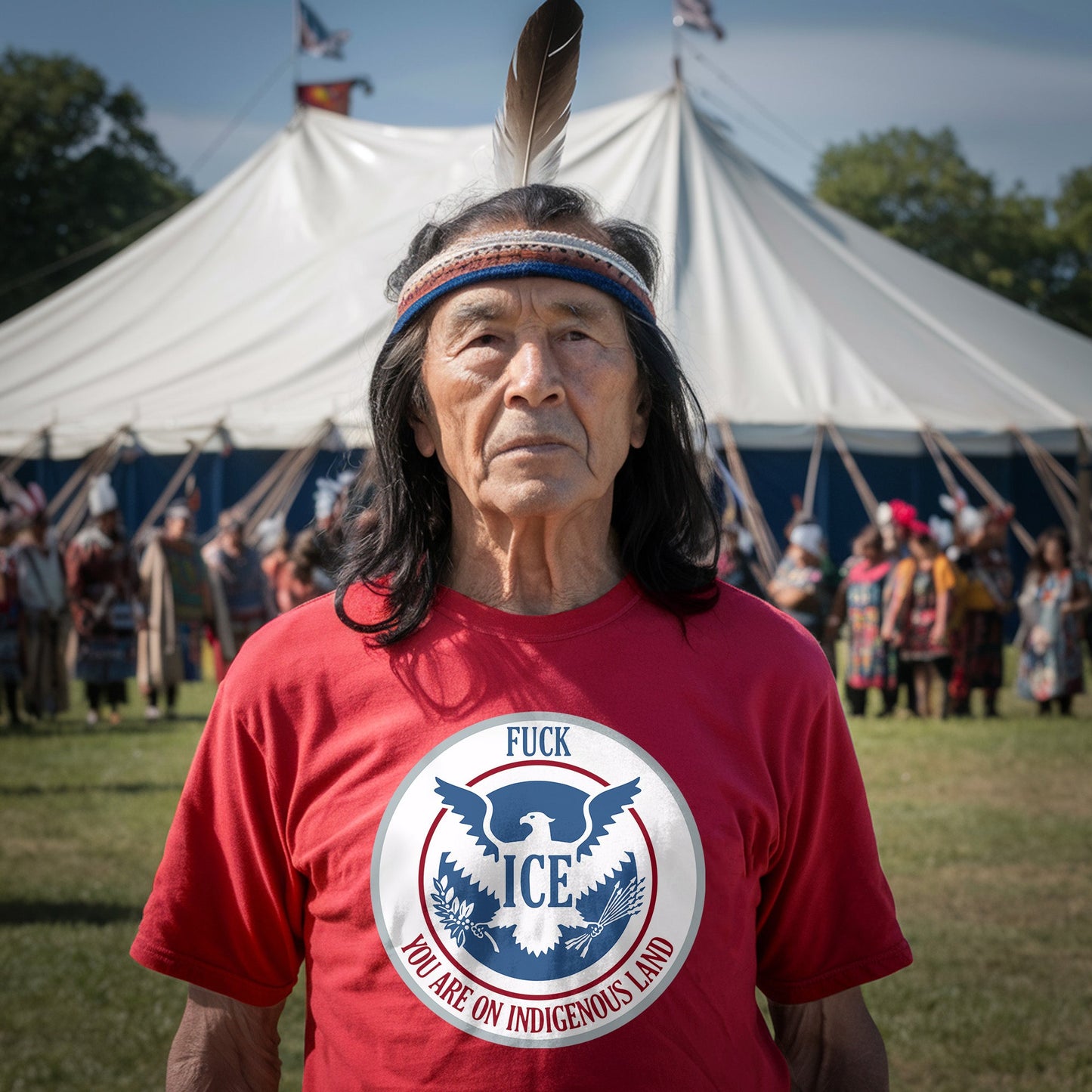 YOU ARE ON INDIGENOUS LAND - One Sides Unisex T-Shirt/T-Shirt V-Neck/Hoodie/Sweatshirt