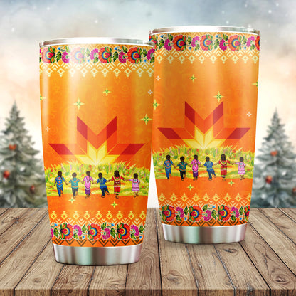 Every Child Matters Kids Together Tumbler - Insulated Coffee Mug