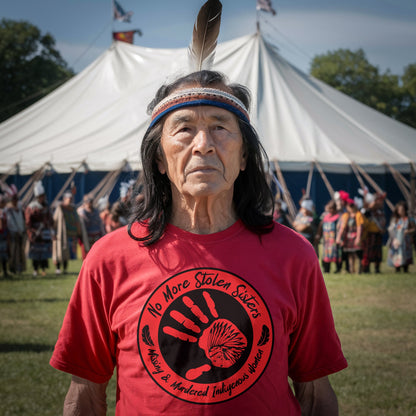 No More Stolen Sister - Missing and Murdered Indigenous Women WC26 - Unisex T-Shirt/T-Shirt V-Neck/Hoodie/Sweatshirt
