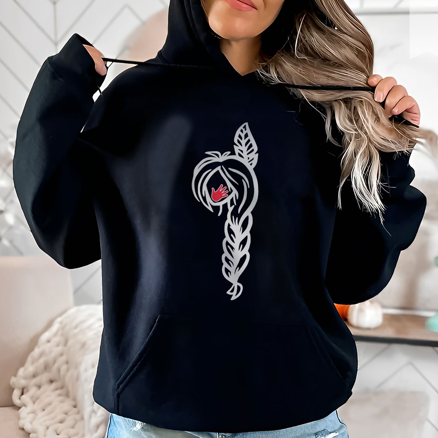 MMIW American Native Black Hair Indigenous Unisex T-Shirt