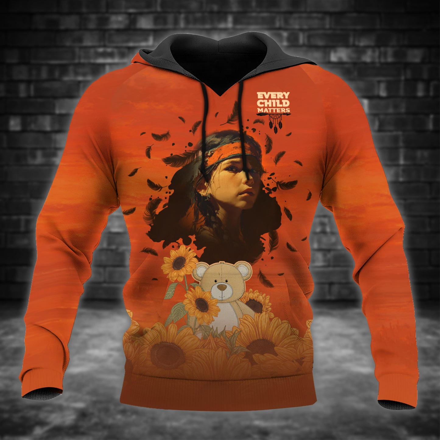 Every Child Matters For Orange Shirt Day 3D Hoodie